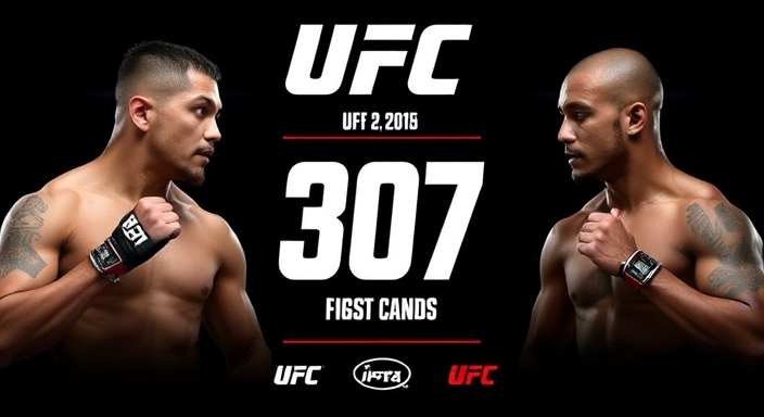 Dissecting the Octagon: UFC 307 Fight Card Breakdown